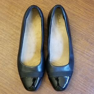 Clarks Black Shoes
